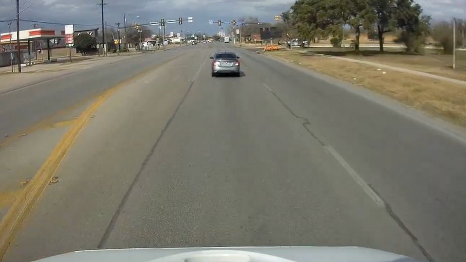 Rear-End Collision at Red Light
